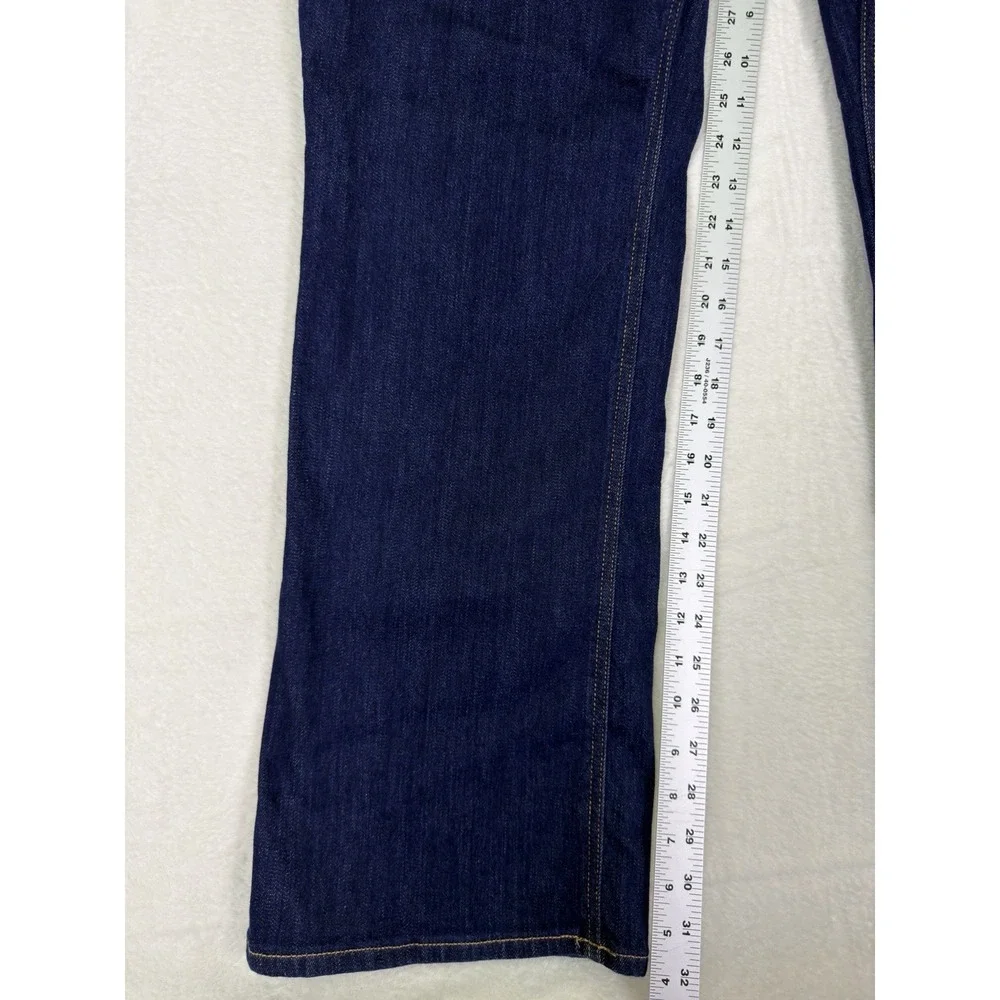New Old Navy Jeans Womens 22 Plus Blue‎ Dark Wash Mid Rise Wow Bootcut Stretch